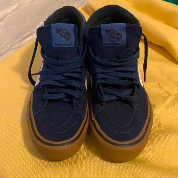 Vans Ultra Cush PRO blue and tan size 6.5 men’s shoe - Picture 2 of 6